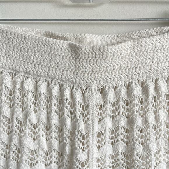 Abercrombie & Fitch Crochet Swim Cover Up Wide Leg Pants Women’s Small - Picture 4 of 15